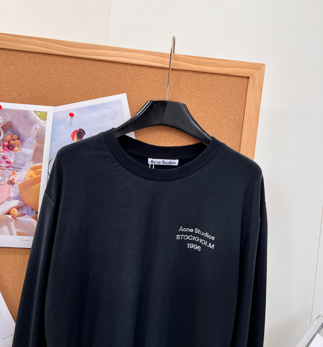 🆕Acne Studios 26新款1996胸前字母长袖T恤✨松弛街头感天花板 原版对标国专品质,杭州国专3500购入打 🆕Acne Studios 26新款1996胸前字母长袖T恤✨松弛街头感天花板 原版对标国专品质,杭州国专3500购入打