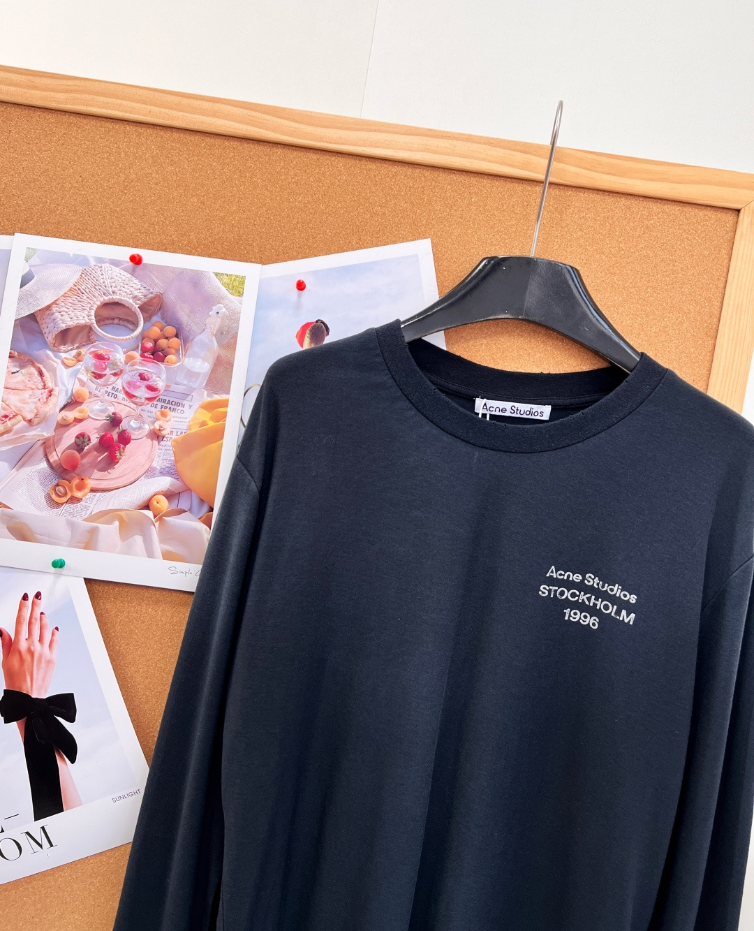 🆕Acne Studios 26新款1996胸前字母长袖T恤✨松弛街头感天花板 原版对标国专品质,杭州国专3500购入打 🆕Acne Studios 26新款1996胸前字母长袖T恤✨松弛街头感天花板 原版对标国专品质,杭州国专3500购入打