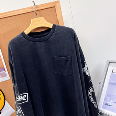 🆕Chrome hearts新款克罗心水洗做旧长袖,高街玩家本命单品🖤Soap & Water亲友限定款来啦! 复古炭黑 🆕Chrome hearts新款克罗心水洗做旧长袖,高街玩家本命单品🖤Soap & Water亲友限定款来啦! 复古炭黑