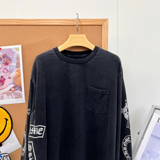 🆕Chrome hearts新款克罗心水洗做旧长袖,高街玩家本命单品🖤Soap & Water亲友限定款来啦! 复古炭黑 🆕Chrome hearts新款克罗心水洗做旧长袖,高街玩家本命单品🖤Soap & Water亲友限定款来啦! 复古炭黑