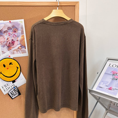 🆕Acne Studios 1996水洗字母印花长袖T恤,北欧松弛感本命打底🍂复古做旧水洗真的太有味道了! 重磅水洗棉经 🆕Acne Studios 1996水洗字母印花长袖T恤,北欧松弛感本命打底🍂复古做旧水洗真的太有味道了! 重磅水洗棉经