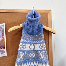 🆕LOUIS VUITTON新款26滑雪系列蓝调费尔岛提花针织挂脖背心❄️ 冬日氛围感天花板!自带北欧复古费尔岛纹样 温 🆕LOUIS VUITTON新款26滑雪系列蓝调费尔岛提花针织挂脖背心❄️ 冬日氛围感天花板!自带北欧复古费尔岛纹样 温