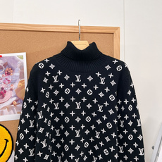 🆕LOUIS VUITTON26新款高领针织毛衣|重工满幅立体提花✨ 原版开发!秋冬贵气内搭天花板,三色齐发 整件满铺立 🆕LOUIS VUITTON26新款高领针织毛衣|重工满幅立体提花✨ 原版开发!秋冬贵气内搭天花板,三色齐发 整件满铺立