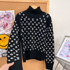 🆕LOUIS VUITTON26新款高领针织毛衣|重工满幅立体提花✨ 原版开发!秋冬贵气内搭天花板,三色齐发 整件满铺立 🆕LOUIS VUITTON26新款高领针织毛衣|重工满幅立体提花✨ 原版开发!秋冬贵气内搭天花板,三色齐发 整件满铺立