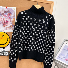 🆕LOUIS VUITTON26新款高领针织毛衣|重工满幅立体提花✨ 原版开发!秋冬贵气内搭天花板,三色齐发 整件满铺立 🆕LOUIS VUITTON26新款高领针织毛衣|重工满幅立体提花✨ 原版开发!秋冬贵气内搭天花板,三色齐发 整件满铺立