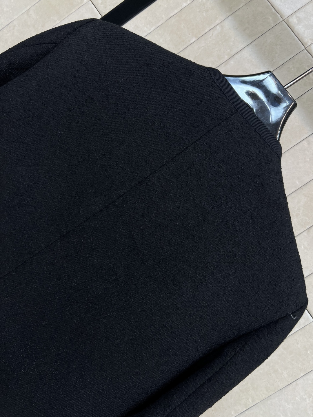 D家 25早秋新款 圆领毛呢外套  短小精干 提升精气神 小圆领修饰脖颈 凸显简练帅气的美感 内里可搭配