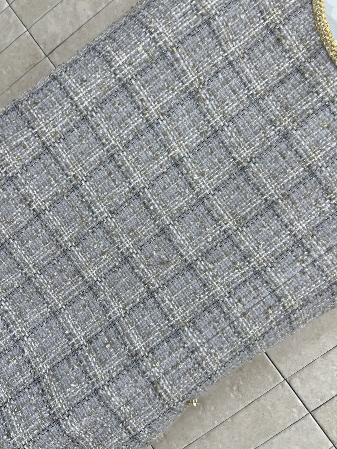 小香家 25早秋新款 格纹粗花呢背心连衣裙 重工系列  高压级感满满 直筒版型百搭不挑人 超级显气质 千