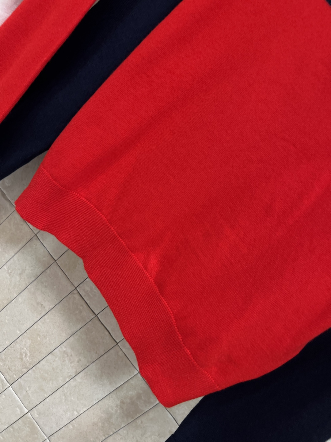 MIu家 25早秋新款 拼色针织Polo长袖衫 学院风减龄气质 叠搭绝绝子 简单的拼色设计 拉链Polo