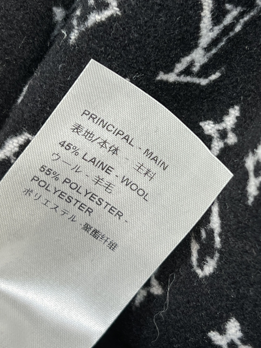 L家 25早秋新款 老花双面呢短款斗篷大衣 时尚单品彰显高定魅力 皮革包边细节 纯手工制作工艺  内里老