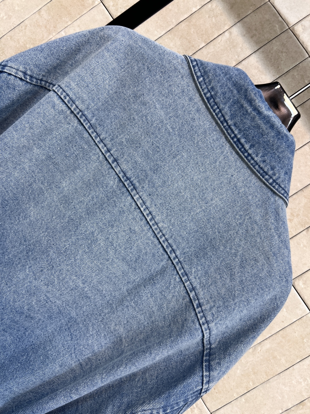 D家 25早秋新款 酵素洗水怀旧牛仔收腰外套 经典宽松蚕型时髦又高级 搭配本布腰带收腰设计 原版开膜定制