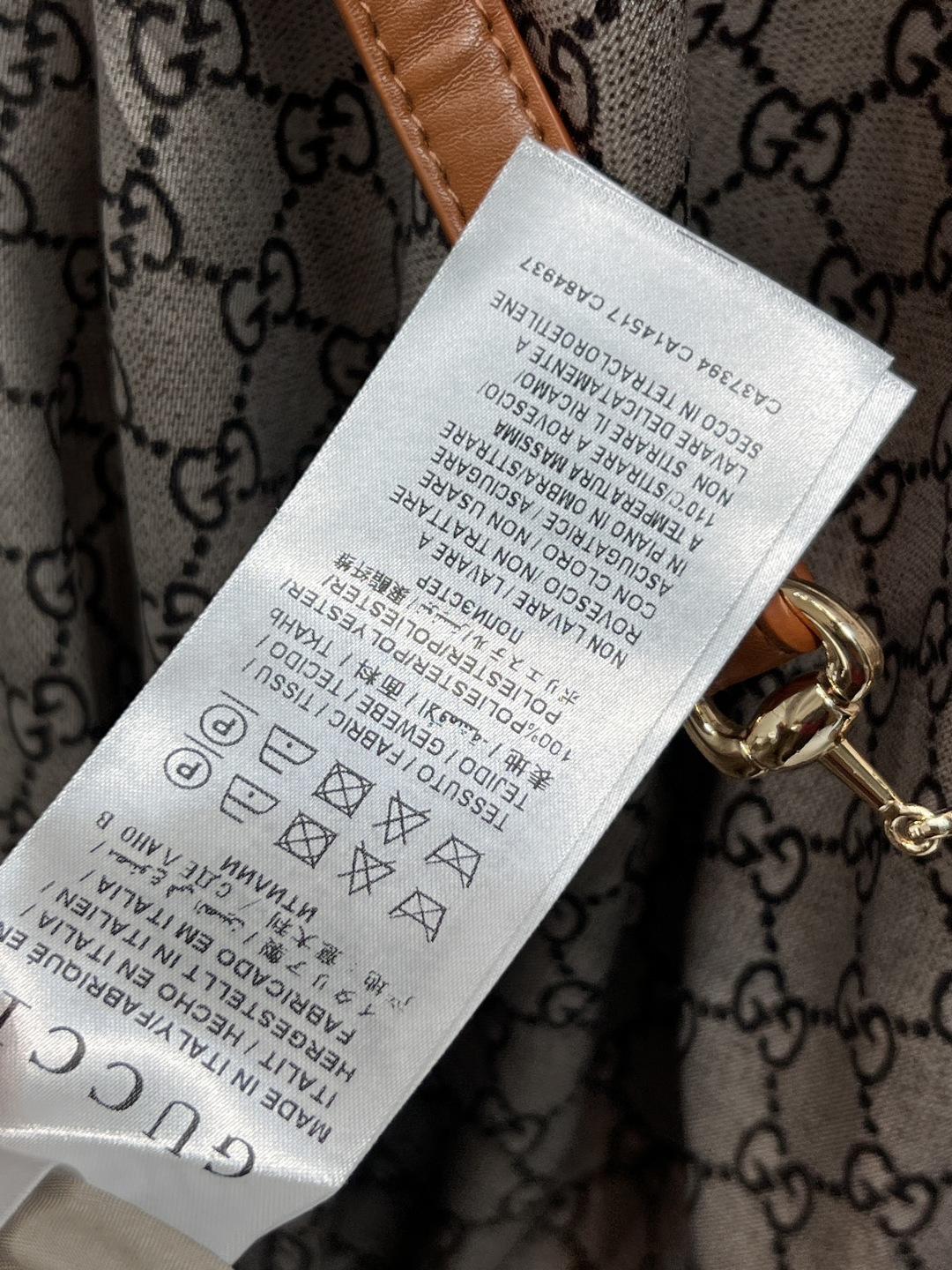 G家 25早秋新款 GG提花衬衫式长款连衣裙 娃娃领珍珠半排扣+蕾丝花边定点缀 马鞍扣装饰皮革腰带收腰 