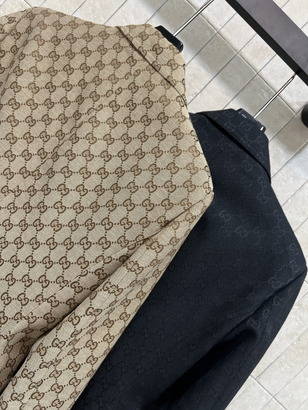 G家 25秋冬新款 双G提花西装外套 各种场合都适合穿 秒抬气质 超级有气质 自带气场感 合身的版型 属