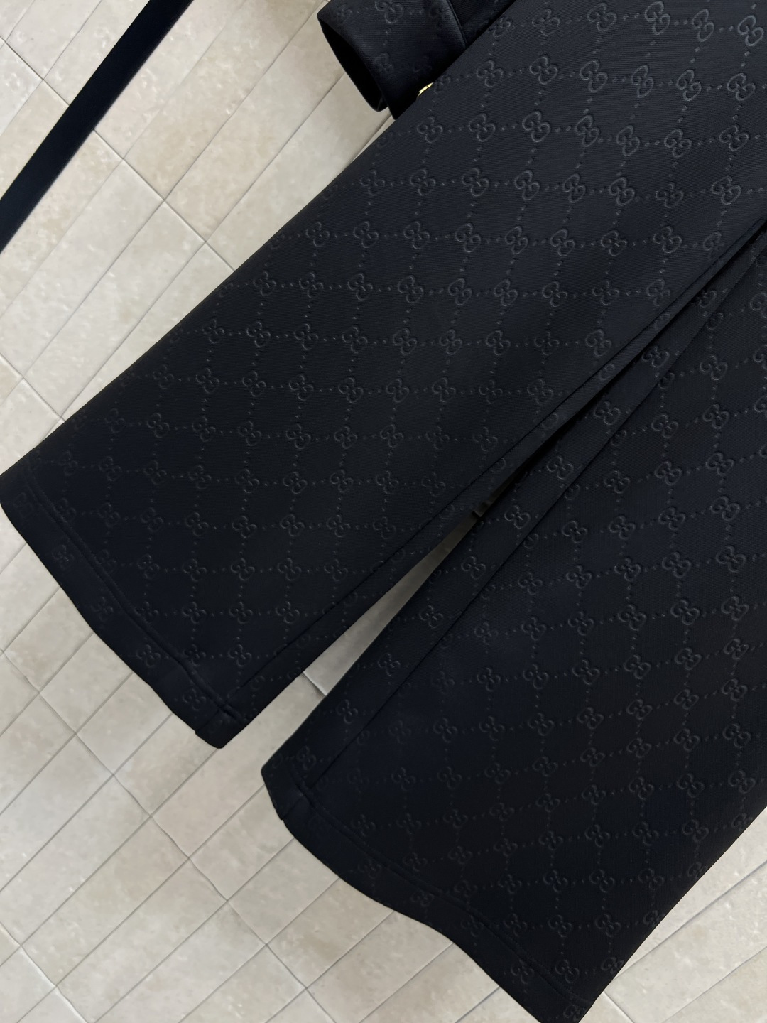 G家 25秋冬新款 双G提花休闲套装 翻领夹克外套+高腰直筒裤 喜欢老花的一定不要错过 经典老花休闲运动