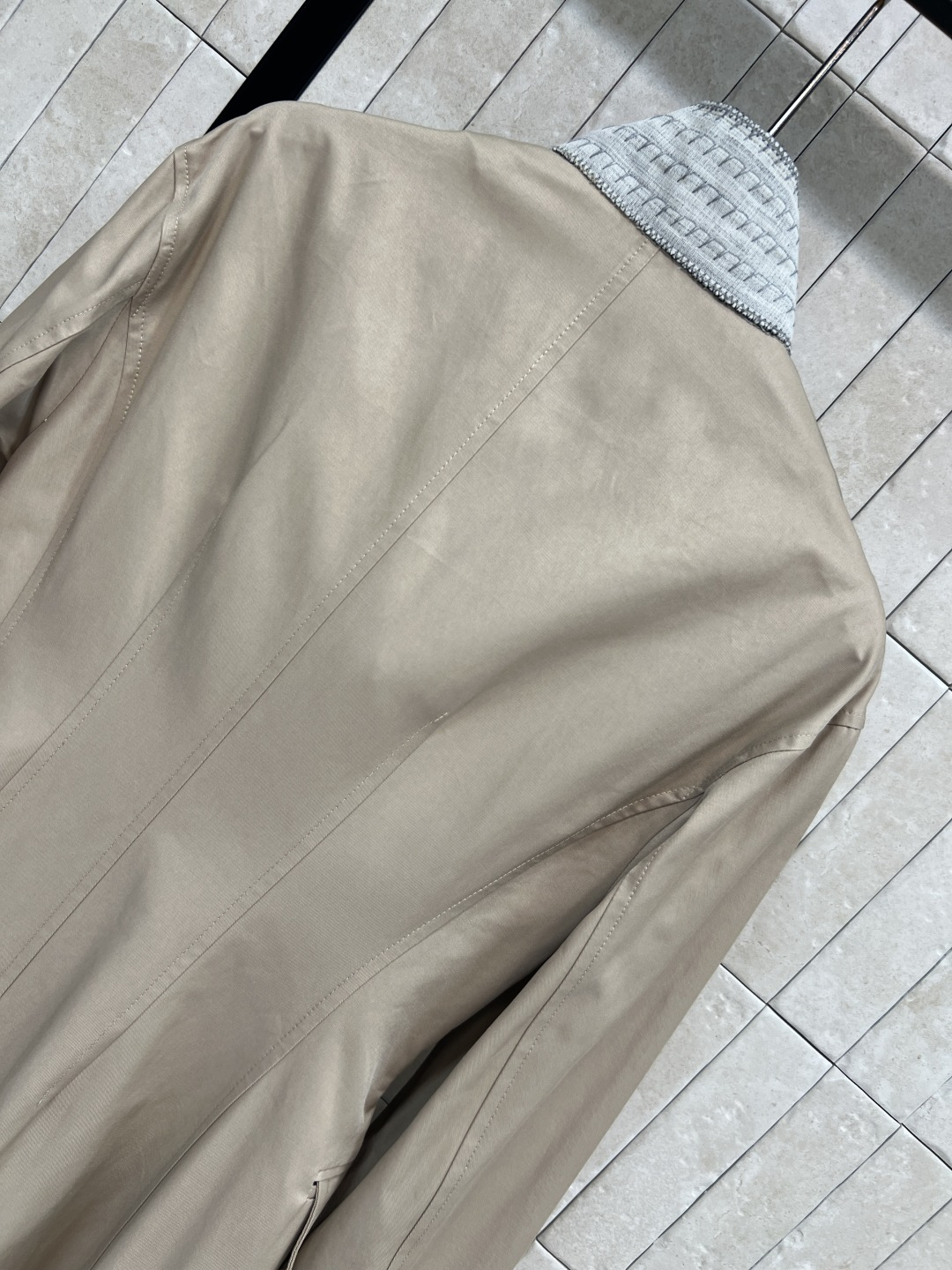 D家 25秋冬新款 一体式紧身胸衣长款风衣 可拆卸束身衣设计 温柔高级显气质 精选纯棉面料打造 力挺有型