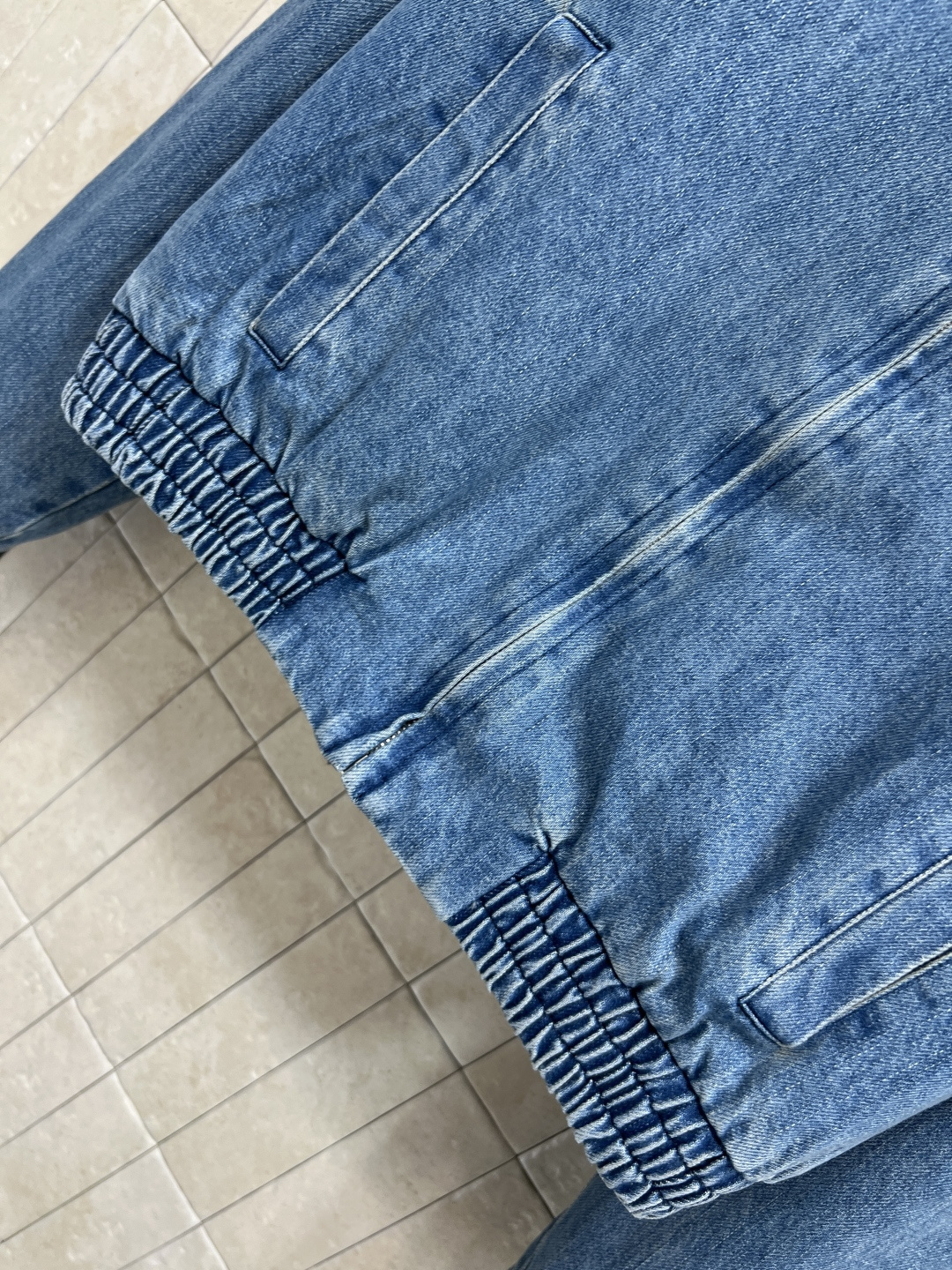 MIu家 25秋冬新款 连帽牛仔夹克外套 高街时髦炸街神器 连帽宽松版型 里面复古格纹内衬高级风 时髦精