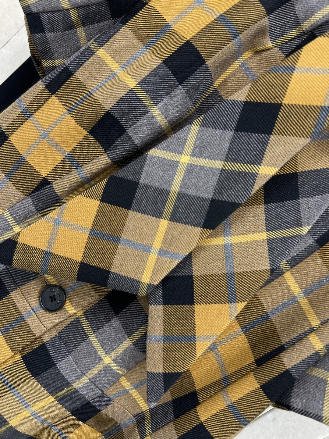 D家 25秋冬新款 复古格纹毛呢系列 泡泡袖小外套+西装外套+一片式百褶短裙+一片式百褶半身裙+吊带连衣