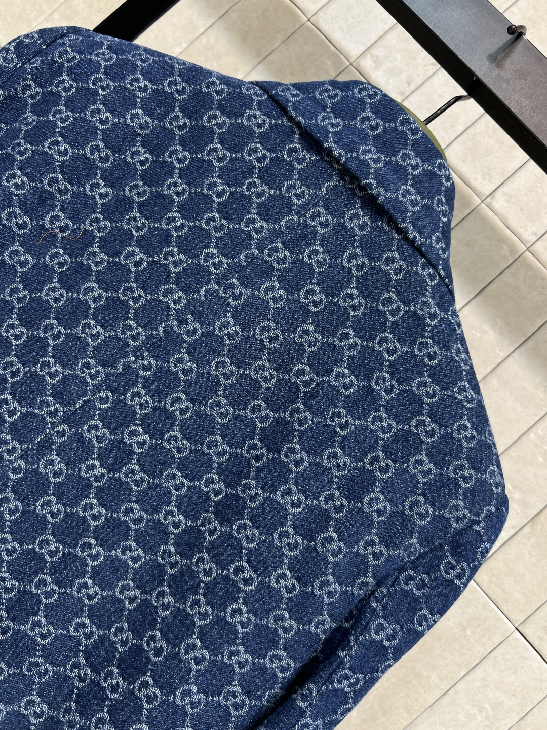 G家 25秋冬新款 GG提花牛仔外套 复古牛仔蓝色双G提花复古吸睛经典版型百搭不挑人 帅气又拉风进口洗水