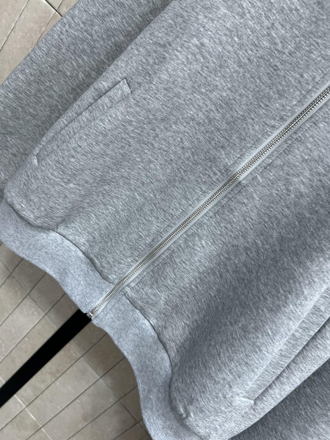 PD家 25秋冬新款 三角标连帽休闲套装 连帽拉链外套+高腰阔腿裤 一套搭配休闲慵懒超级随性 显高显瘦绝