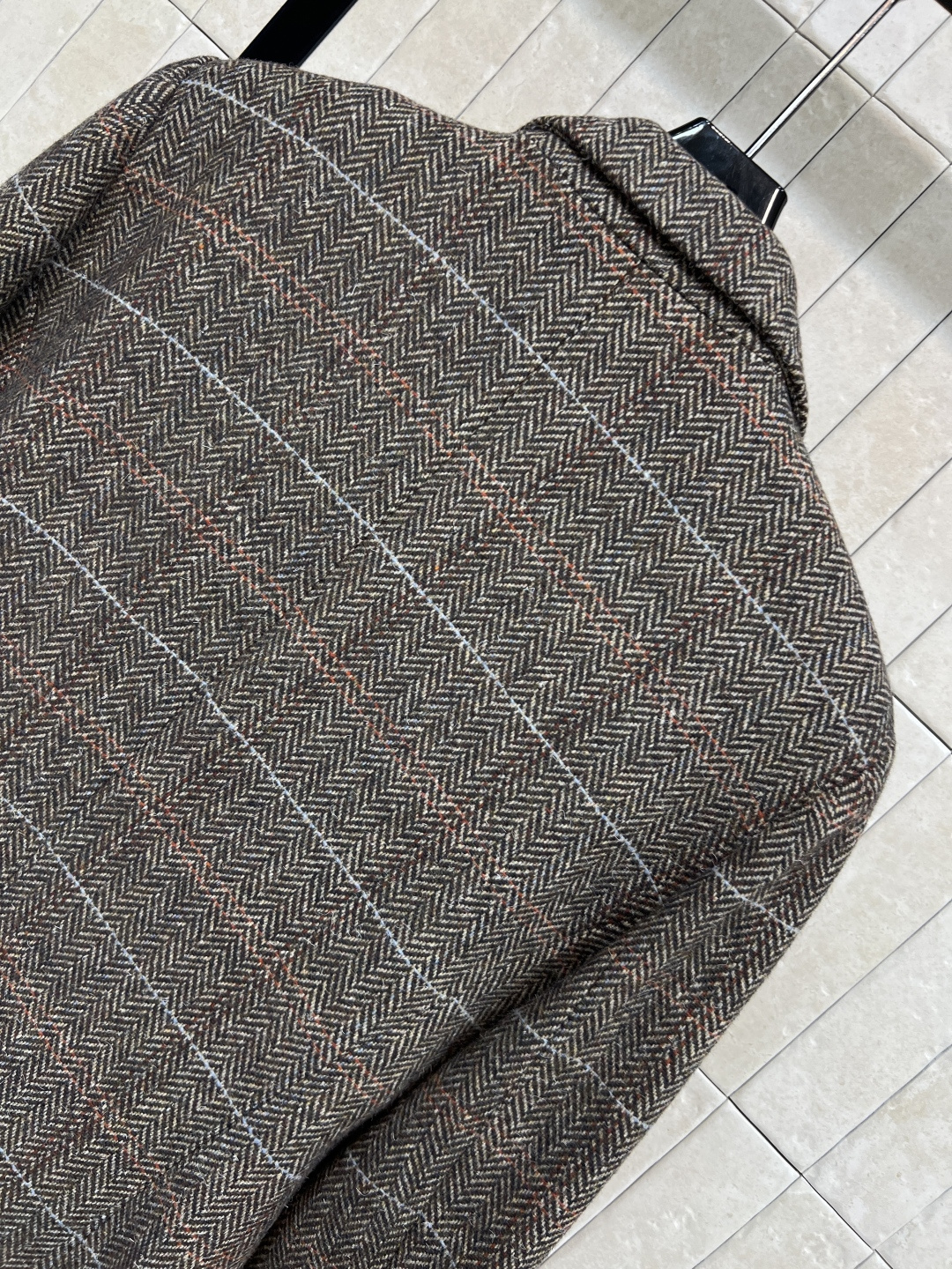 MIu家 25秋冬新款 英伦风复古范 格纹西装外套 充满秋冬Feel 浓浓的复古范 可飒可时髦 知性帅气