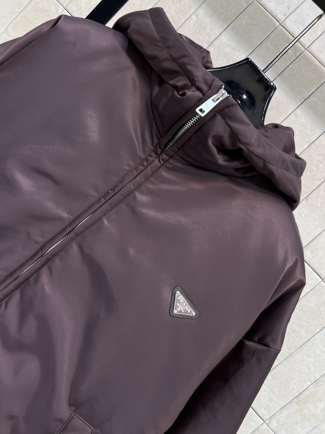 PD家 25秋冬新款 三角标连帽棉服 不挑身材的极简棉服 保暖又不臃肿 上身氧气感满满 保暖性up 衣服