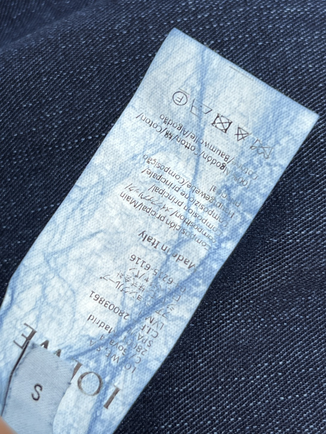 LW家 25秋冬新款 复古牛仔弯刀阔腿裤 复古牛仔洗水面料 质感超赞 显瘦神器阔腿弯刀裤型上身超好看 怀