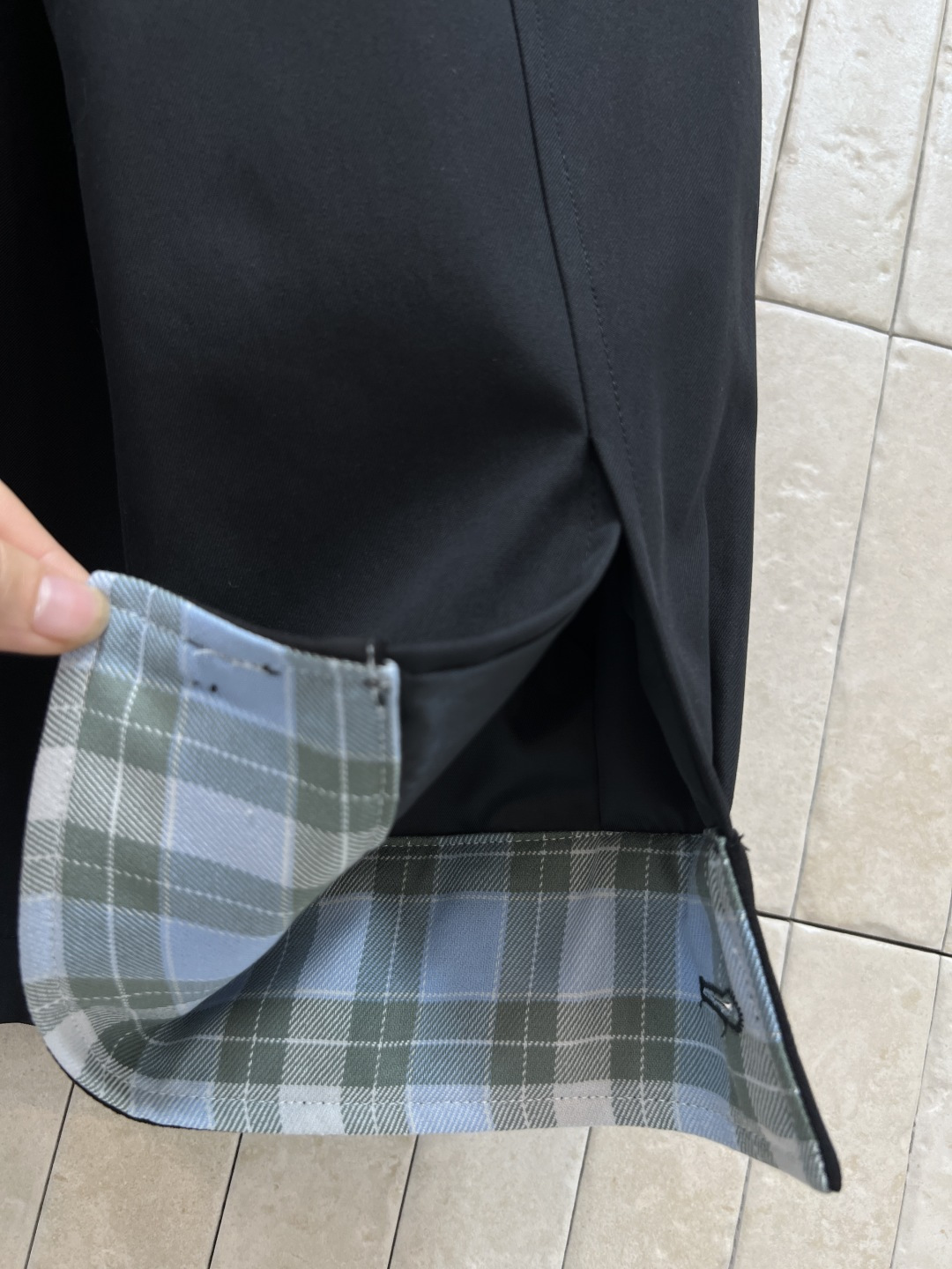 LW家 25秋冬新款 鹿皮绒翻领拼接夹克外套 鹿皮绒+复古格纹拼接翻领/袖口设计 经典宽松夹克版型干练帅