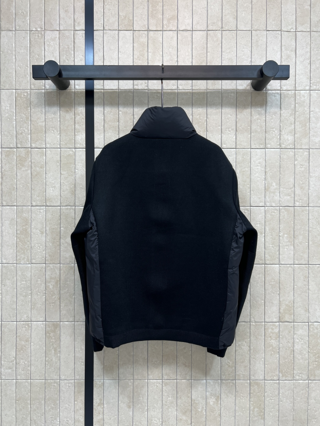 M家 25秋冬新款 针织拼接羽绒外套 针织袖口拼接羽绒衣身设计 柔软舒适又保暖 国标90鹅绒填充 秋冬穿