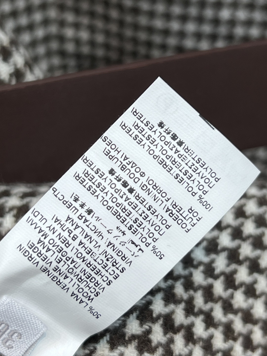 BC家 25秋冬新款 千鸟格西装外套 经典黑白干乌格纹 英伦复古感满满！面料挺括厚实 垂感好不易皱 日常