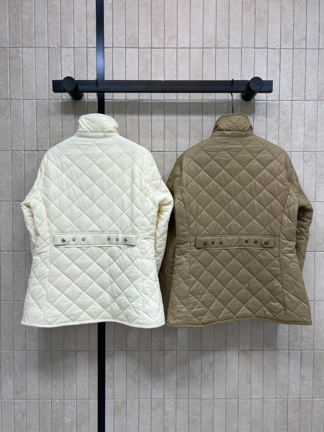 拉夫劳伦 25秋冬新款 立领菱格绗缝棉服 经典菱形格纹+小马刺绣 辨识度超高！轻薄夹棉材质 初冬穿刚刚好