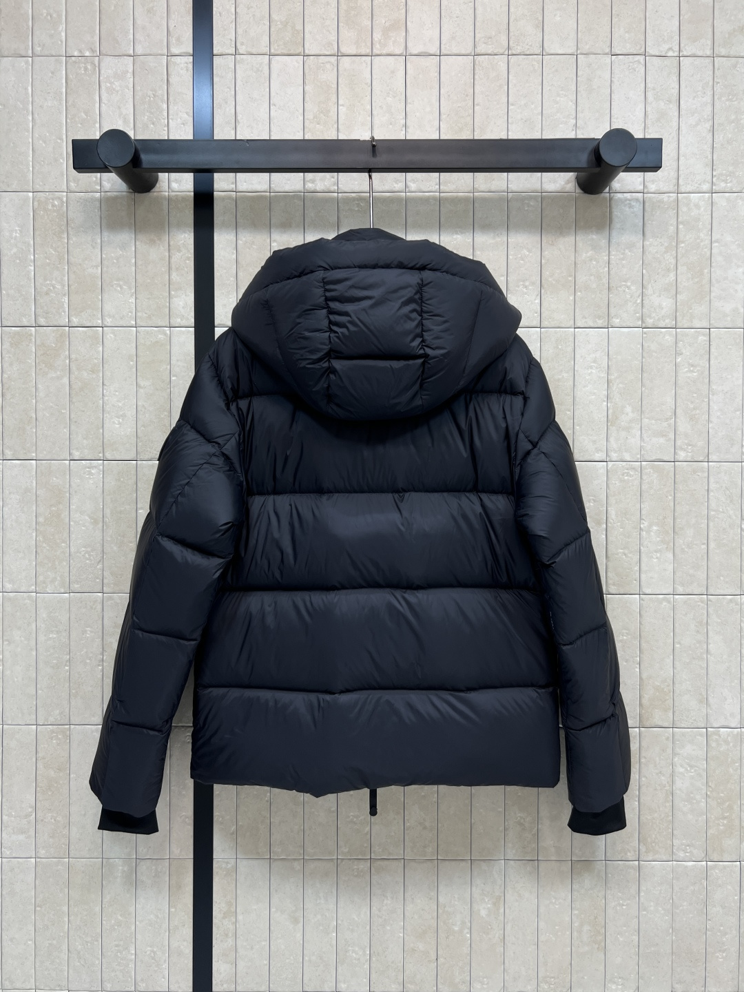 BUR家 25秋冬新款 滑雪系列连帽面包羽绒服 国标90灰鹅绒填充 高蓬松度 保暖力满分！提花字母的挡风