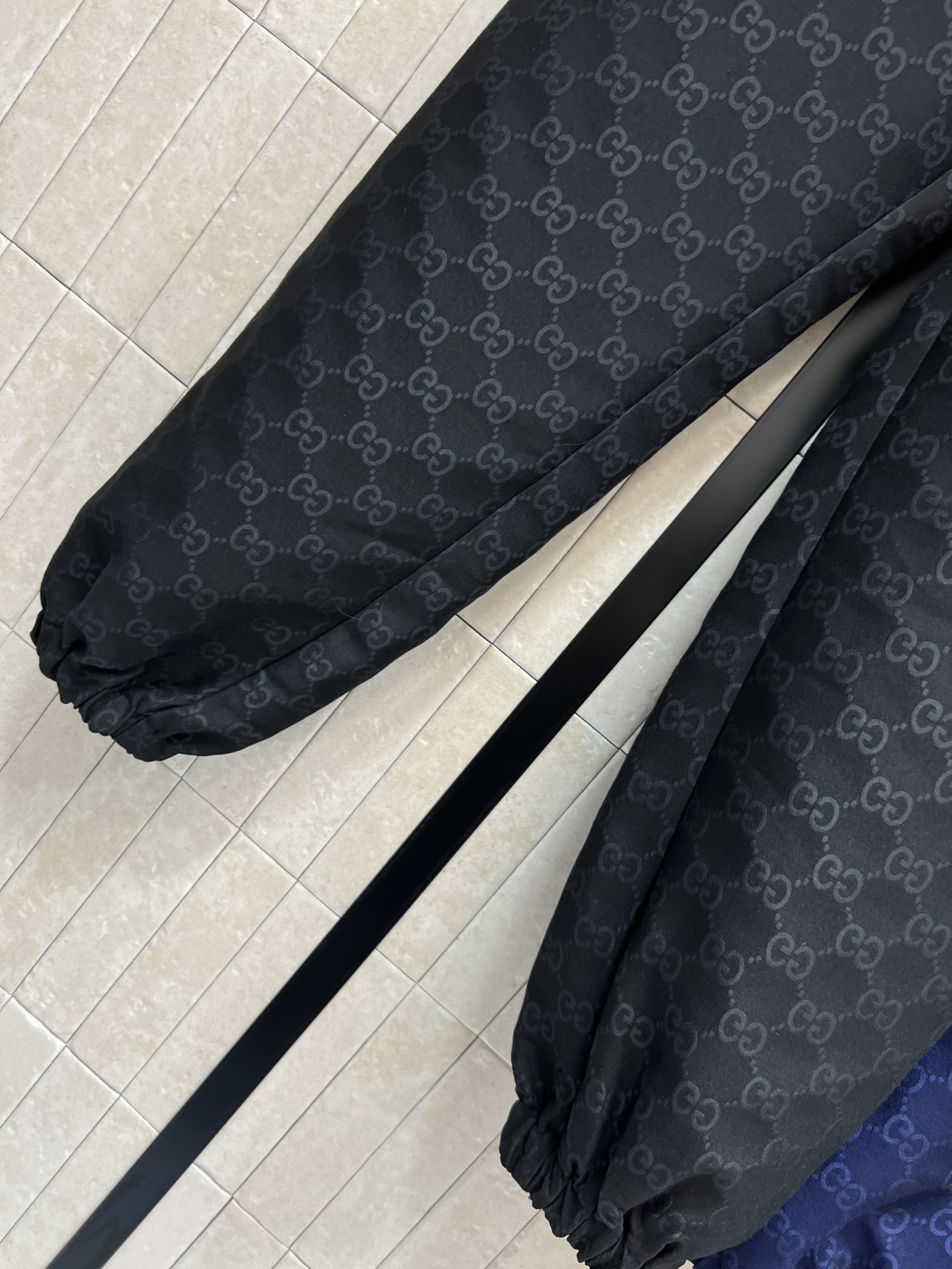 G家 25秋冬新款 GG提花束脚休闲裤 松紧腰身设计 上身不挑身材穿搭 束脚口的慢跑裤型 显瘦又时髦帅气