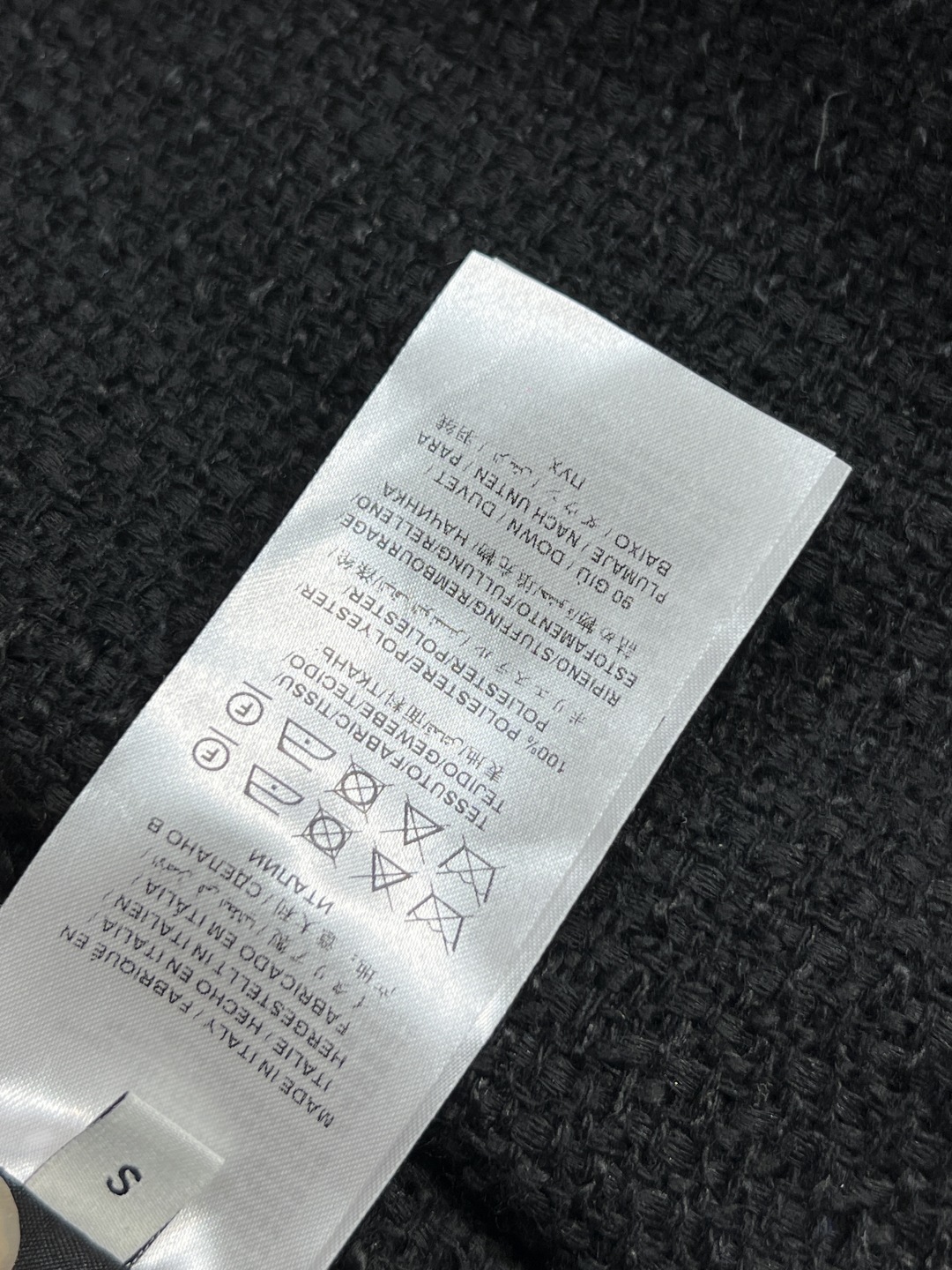 G家 25秋冬新款 双G提花双面穿羽绒马甲 一面经典黑色双G老花 辨识度超高！一面粗花呢编织面料 高品质