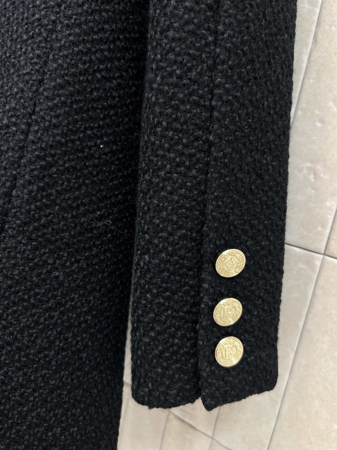 FD家 25秋冬新款 粗花呢编织西装外套 质感高级又透气 秋冬穿超合适！单排扣+翻领设计 简约大方 通勤