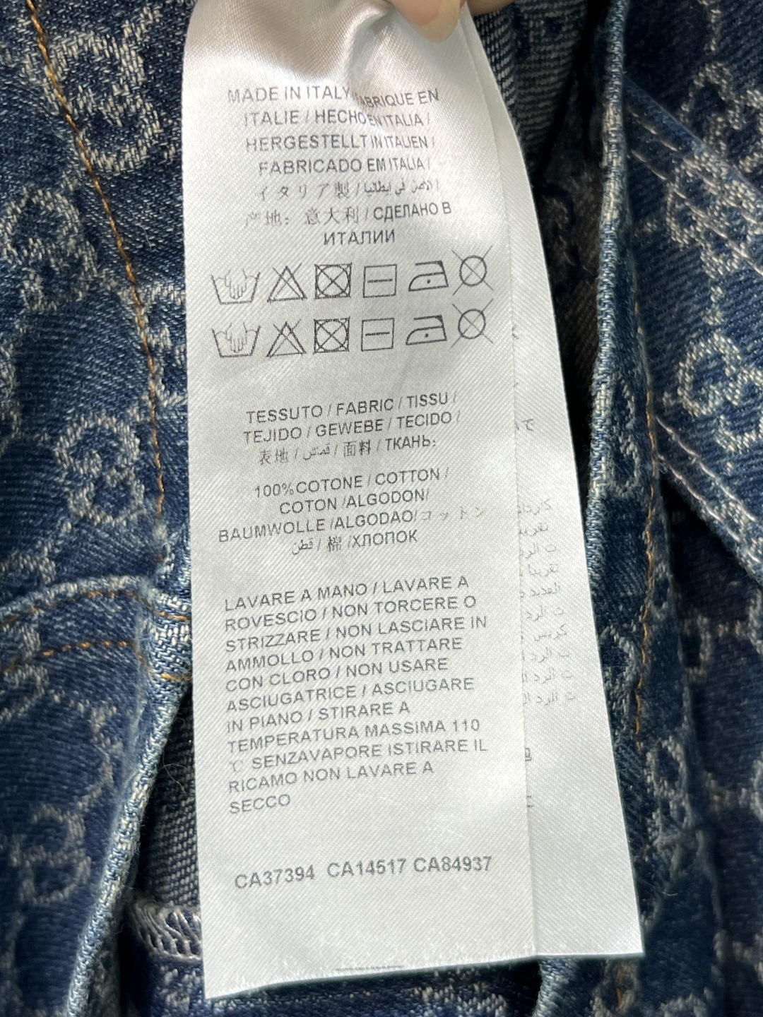 G家 26春夏新款 GG提花渐变牛仔连衣裙 满印双G老花做旧复古牛仔面料 复古又时髦！直筒剪裁+可拆卸腰