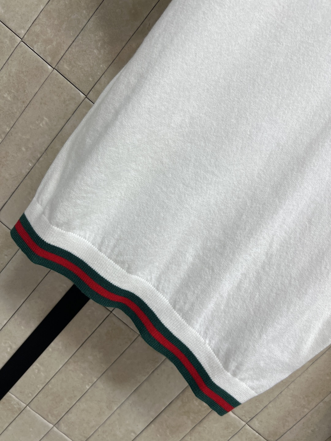 G家 26春夏新款 经典刺绣针织衫 POLO领+撞色织带 复古又减龄 软糯针织面料亲肤透气 短袖版型适配