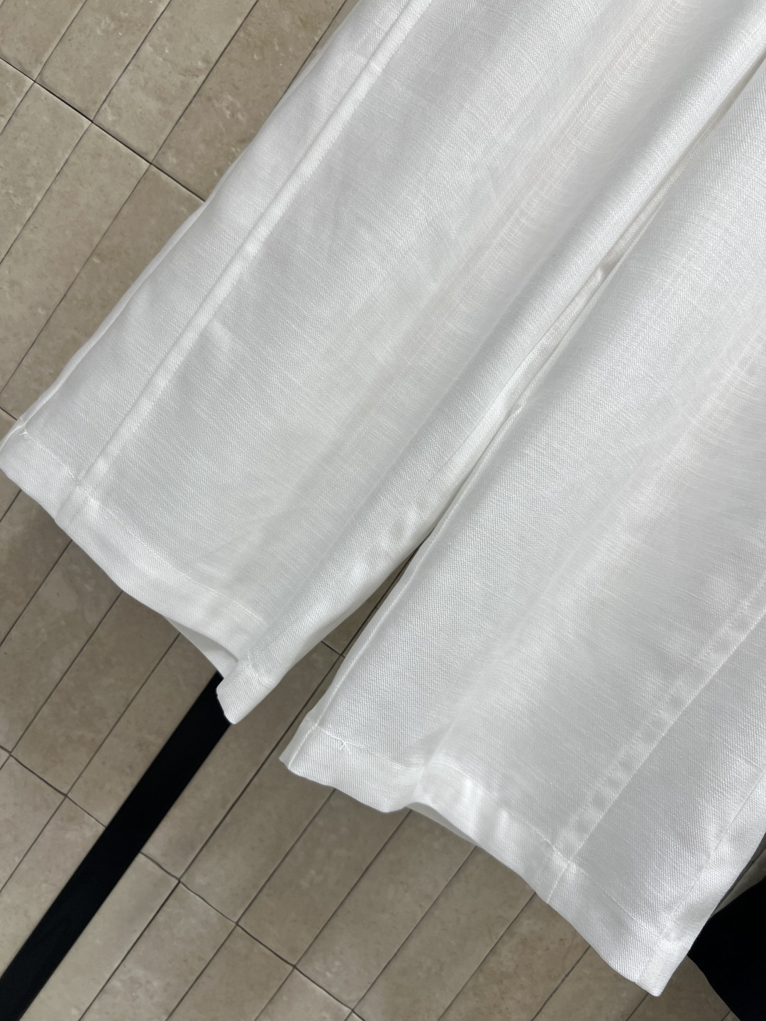 miu家 26春夏新款 亚麻阔腿裤 垂顺透气不闷汗 松紧腰头不挑身材 藏肉显瘦还显腿长 对各种身材友好 