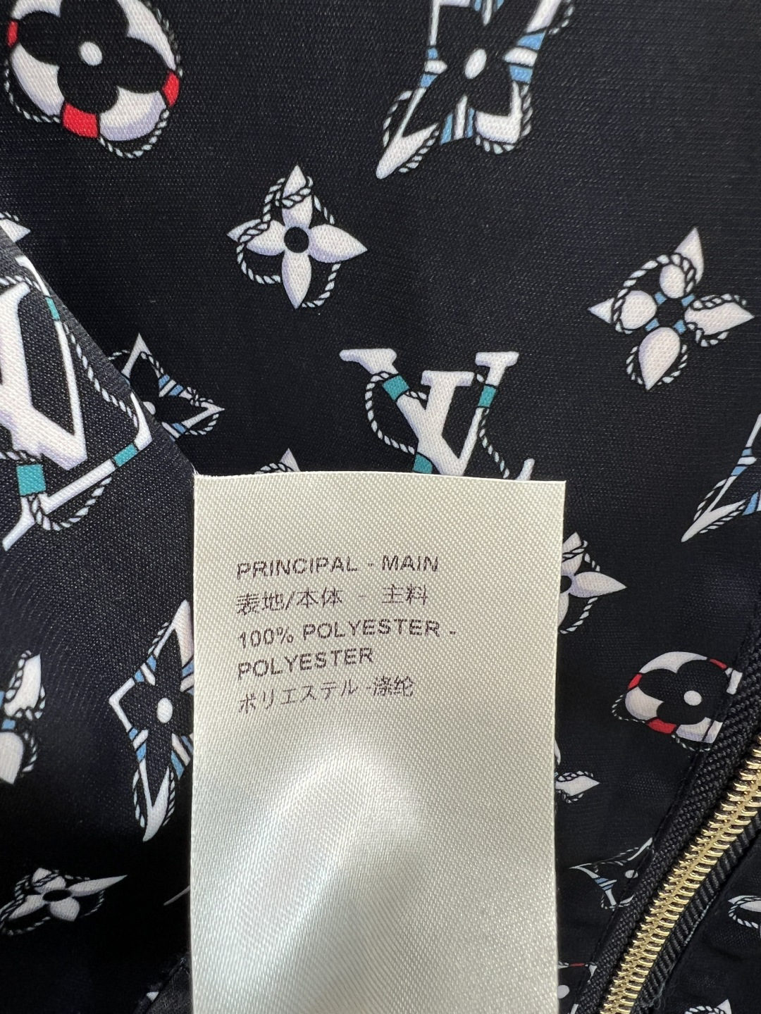L家 26春夏新款 双面老花连帽外套 金色定制拉链+拉链口袋+下摆抽绳 可自由调节版型 宽松落肩 不挑身
