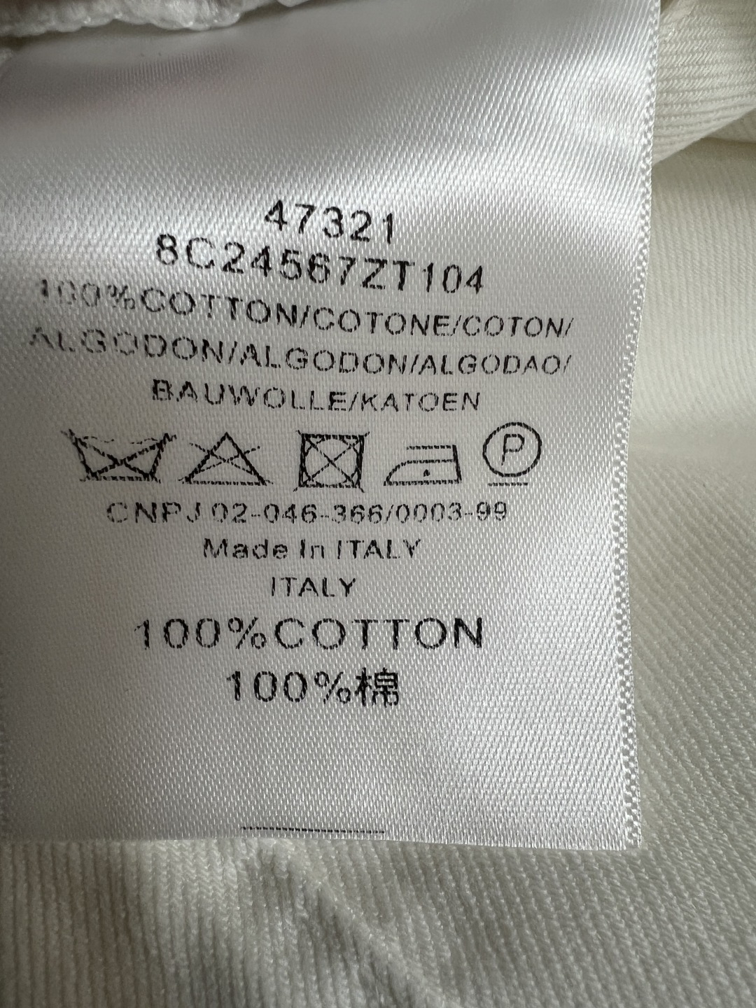 Slp🌹家 26春夏新款 ​​白色阔腿牛仔裤 用全棉面料 柔软透气 日常穿着超舒适 高腰设计拉长腿部比例