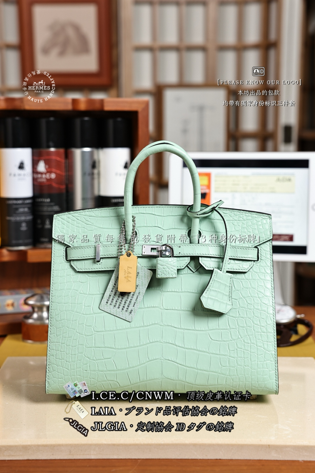 HERMES BIRKIN 25 крокодил нильский крокодиловая кожа сумка Birkin ручная сумка редкая кожа индивидуальный заказ