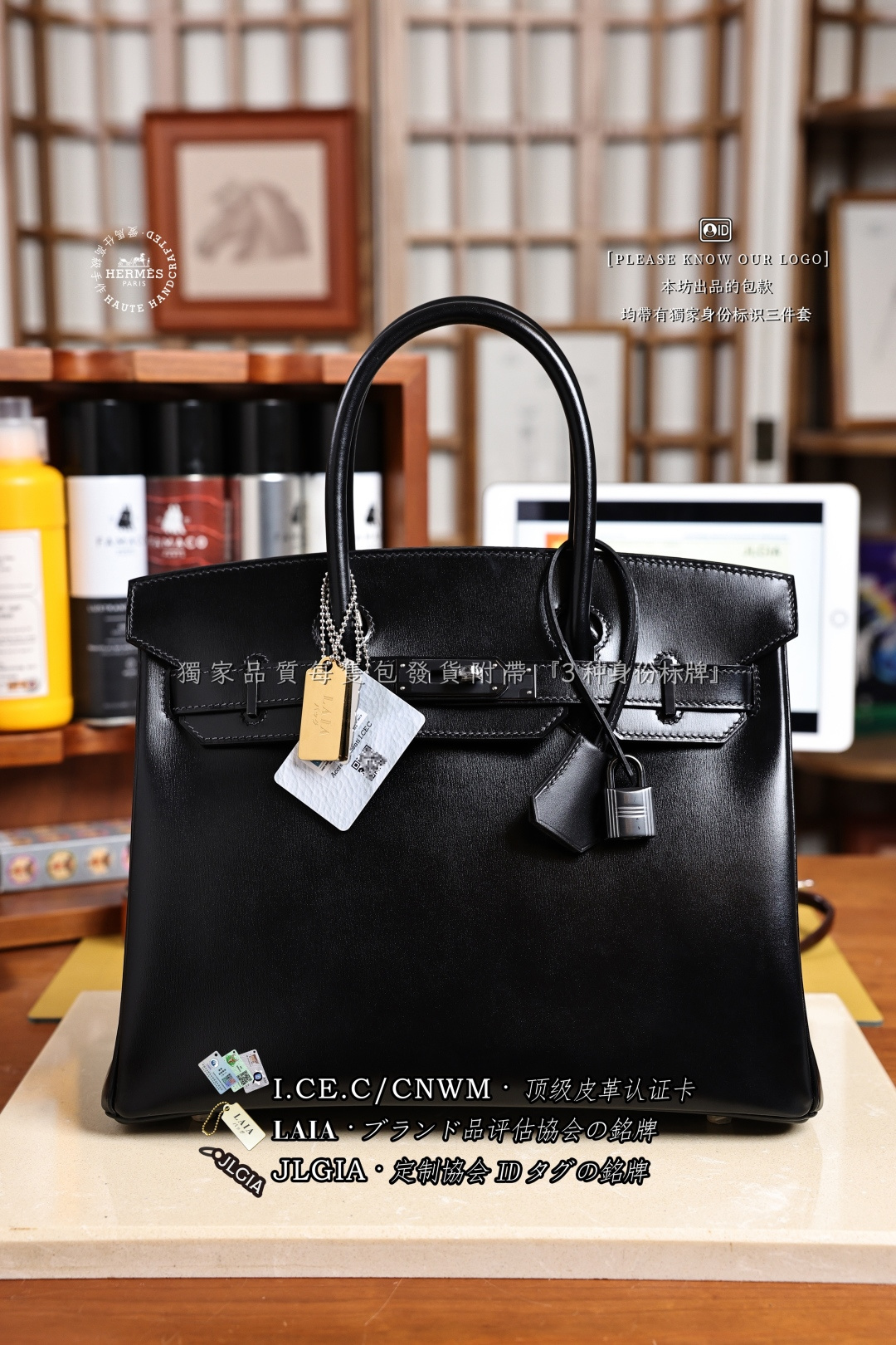 HERMES BIRKIN 30 TOGO Calfskin Birkin Bag Handbag Women's Custom Style