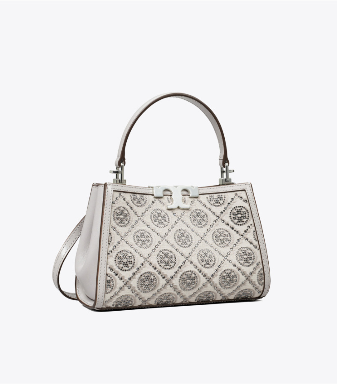Tory Burch ～蛇年限定款 Eleanor 迷你手提包 手提包线条简洁 外形挺括 采用标志性双 T 提花设计