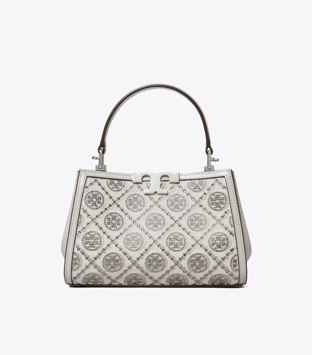 Tory Burch ～蛇年限定款 Eleanor 迷你手提包 手提包线条简洁 外形挺括 采用标志性双 T 提花设计
