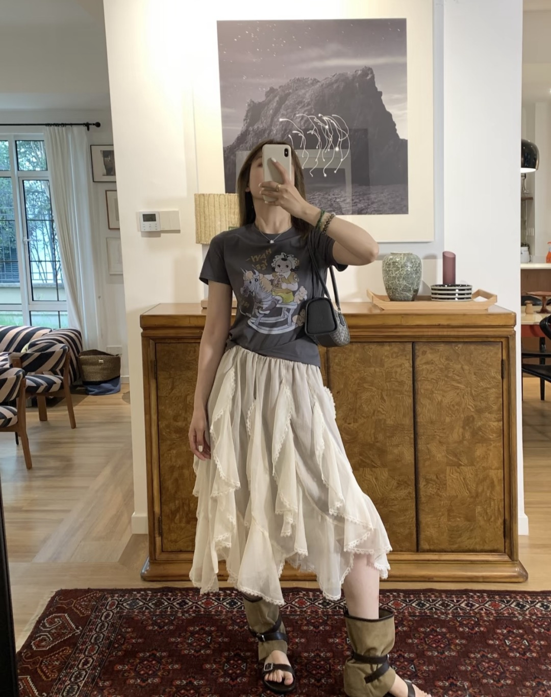 NO:894651,Gray upper body effect, bags     Trendy department store19860909灰色上身效果,箱包  ,accessory