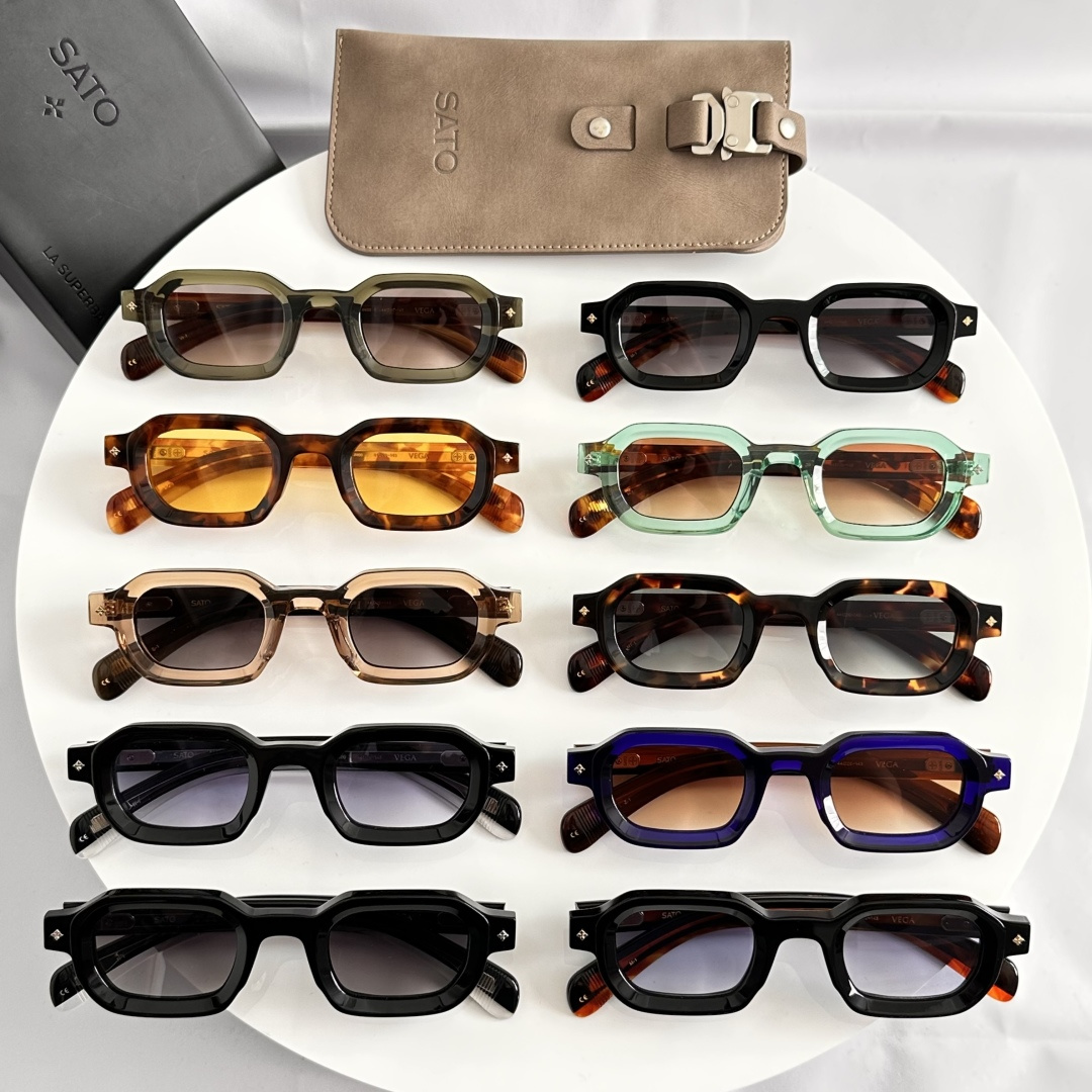 ‼️ 模特图 Sato Sunglasses佐藤眼镜～日本高端奢侈眼镜品牌～純手工天花板作品，全進口加厚