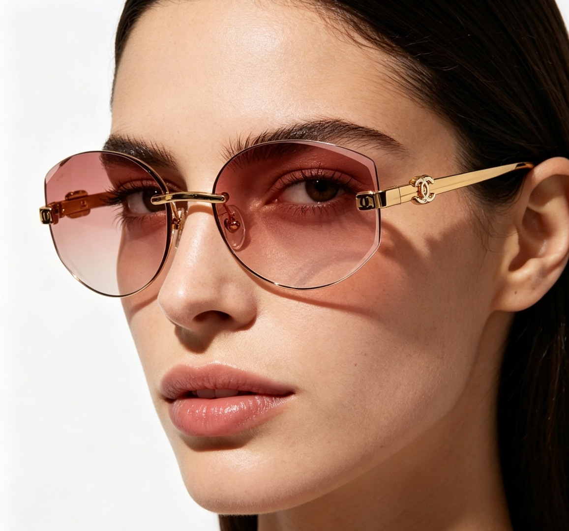 NO:824229,Xiaohongshu Internet latest style CHANEL] Chanel MODELCH9601B size 59-15- glasses, sunglasses, sunglasses, glasses, chanel, chanel19860909小红书 网络款 最新 款式 CHANEL】香奈儿MODELCH9601B 尺寸59-15- 眼镜墨镜太阳镜,眼镜,chanel,chanel,glasses