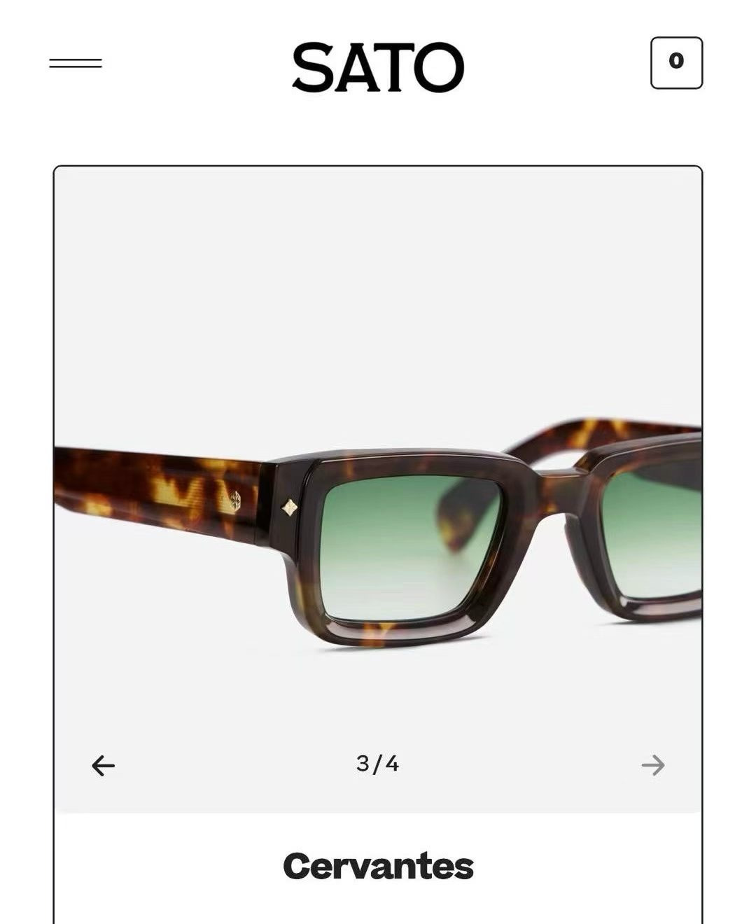 ‼️ 官网图 SAT* MODEL:CERVANTES SIZE：47口25-145