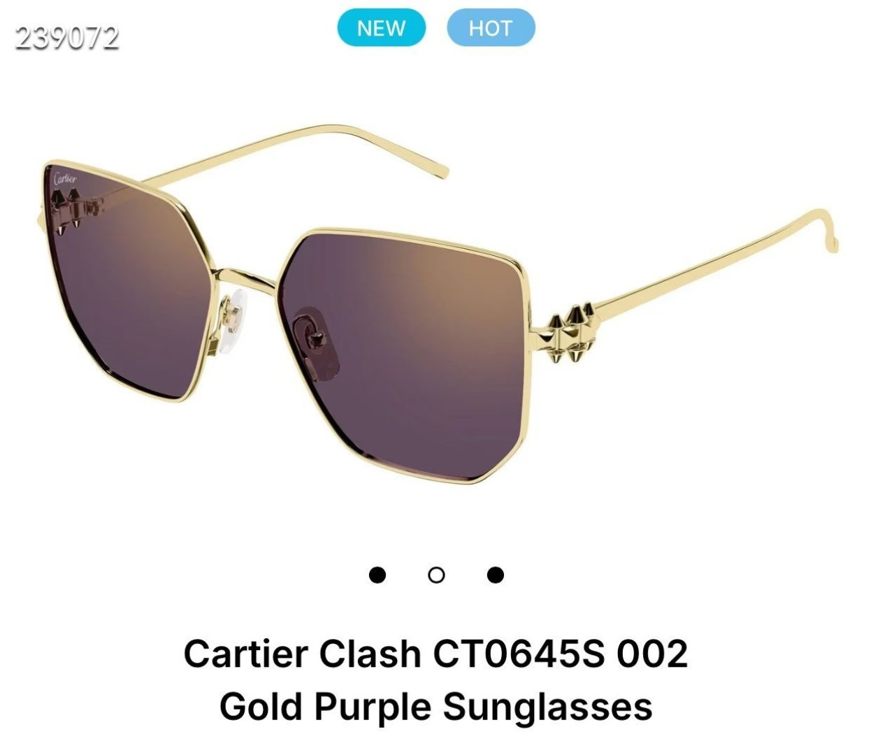 ‼️ 模特图 Cartie*✨✨✨MODEL：CT0645S✨✨✨SIZE: 135✨✨✨