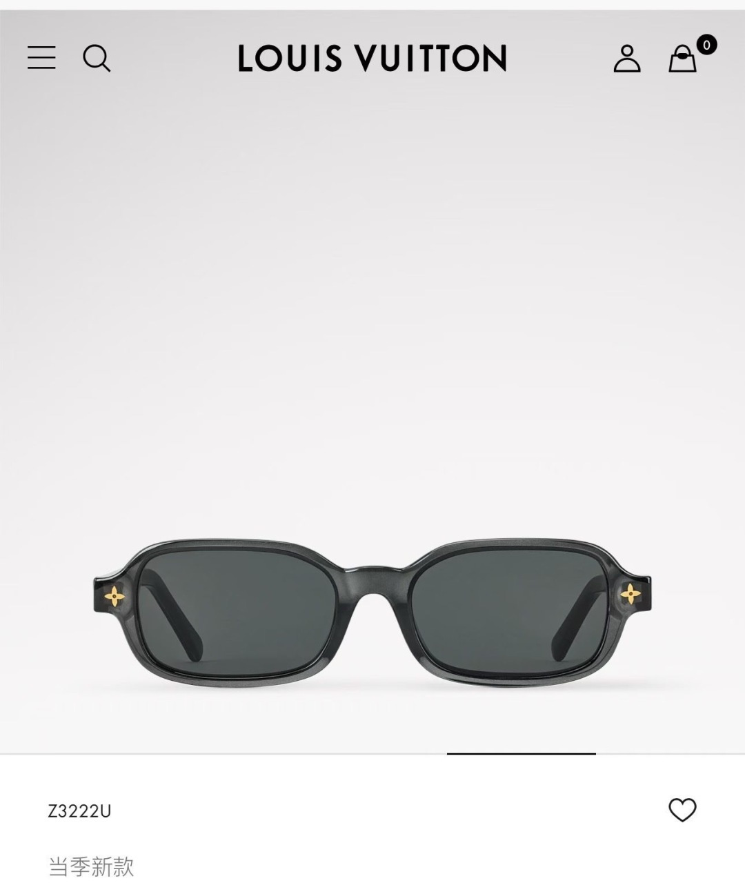 ‼️ 官网图 LOUIS VUITTO*劉亦菲同款～TOP QUALITYModel：Z3045WSiz