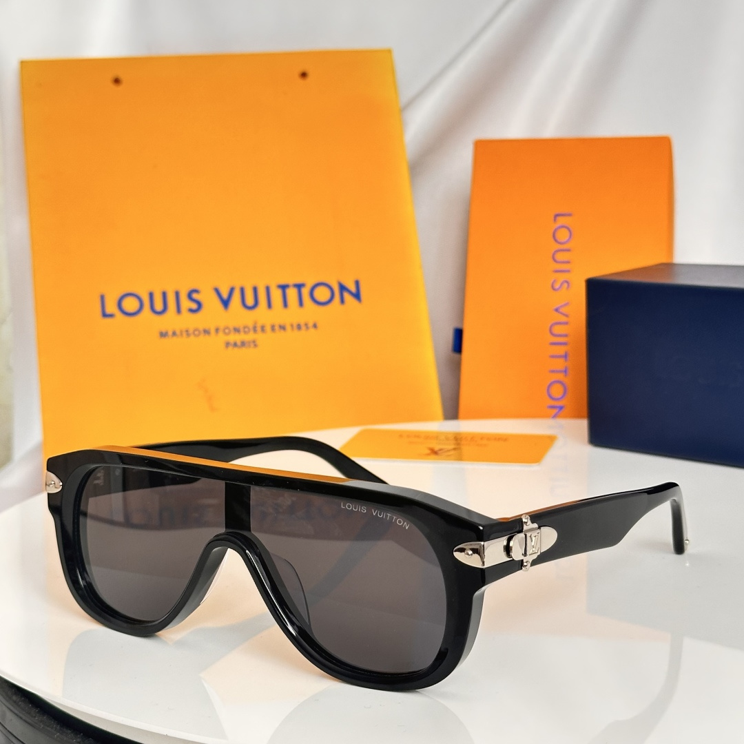‼️LOUIS VITTO*LV Aura Square太陽眼鏡是路易威登彰顯精湛工藝及標誌性logo 