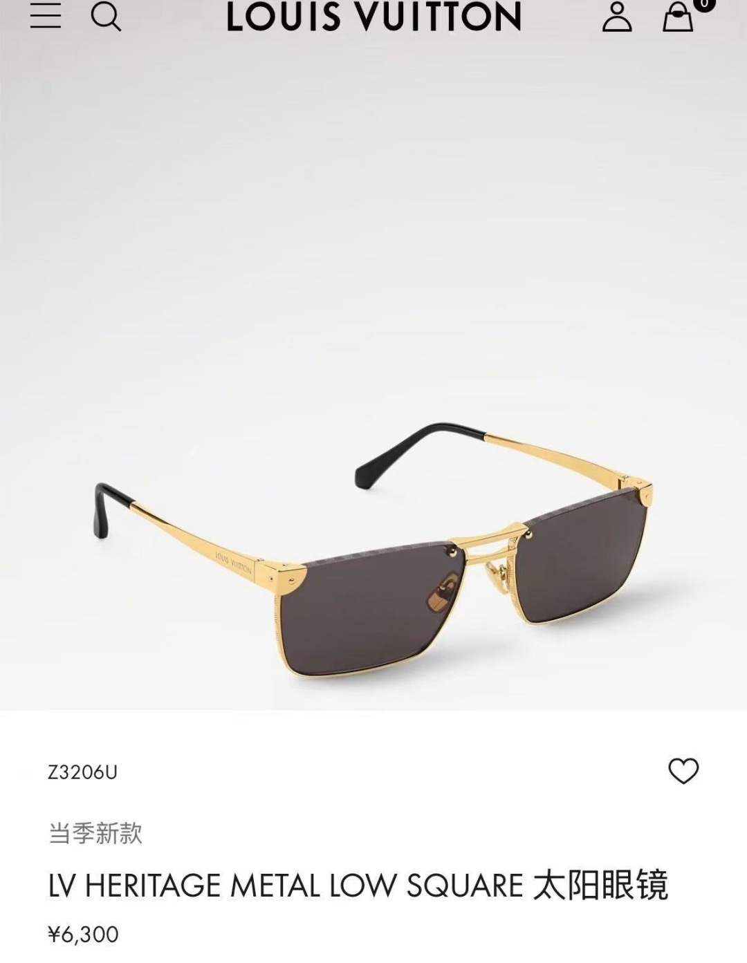 ‼️ 官网图 LOUIS VUITTO*🌟🌟🌟MODEL：Z3206U🌟🌟🌟SIZE：60口16-145